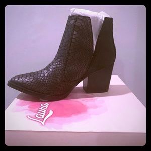 Brand New Not Rated Black Booties